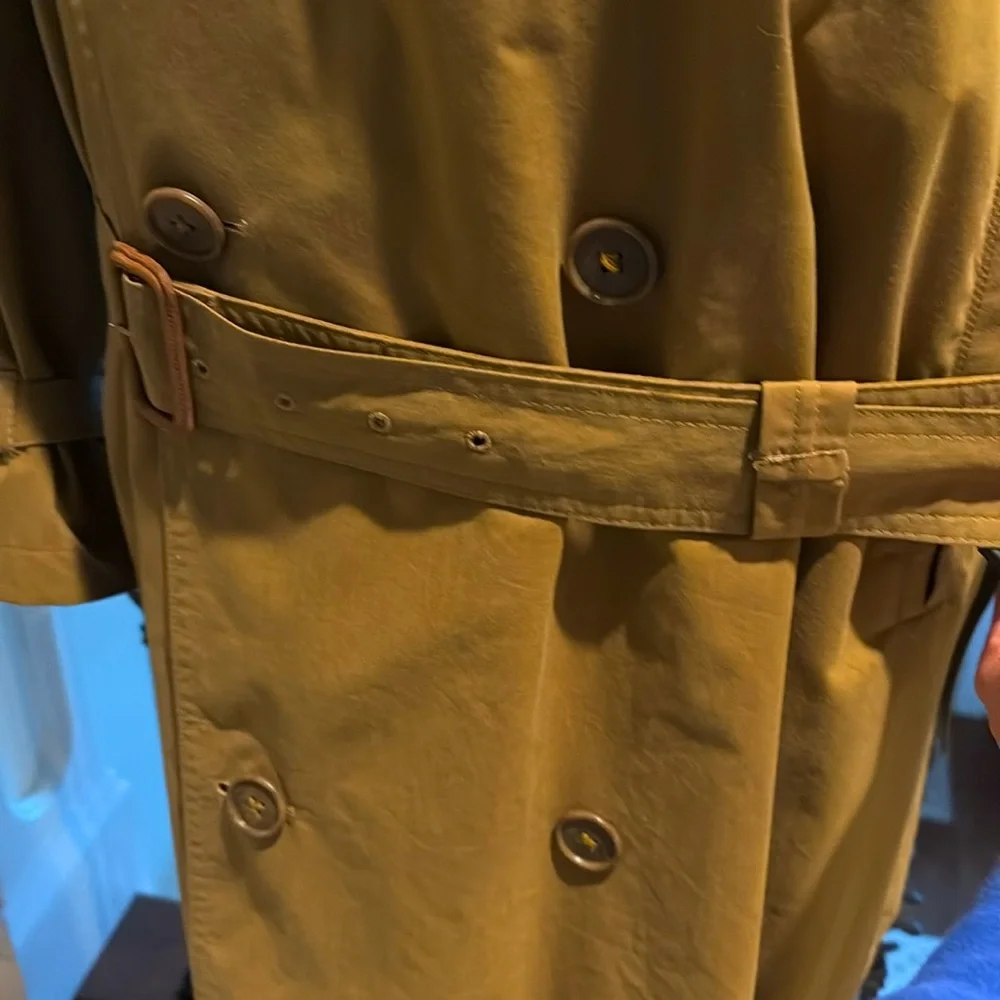 Authentic Christian Dior Vintage Military Trench sz 10 excellent condition ❤️ - Picture 9 of 16